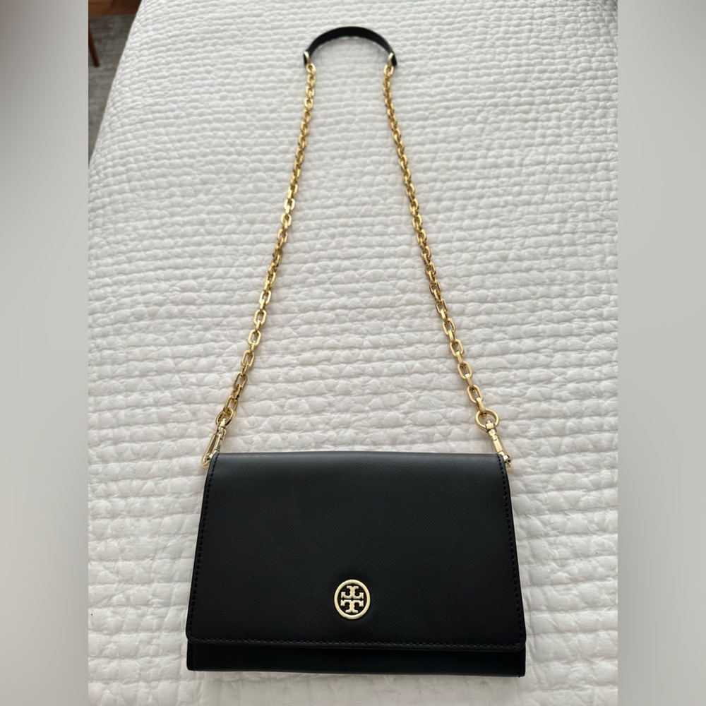 Tory Burch Emerson Crossbody Chain Wallet Bag